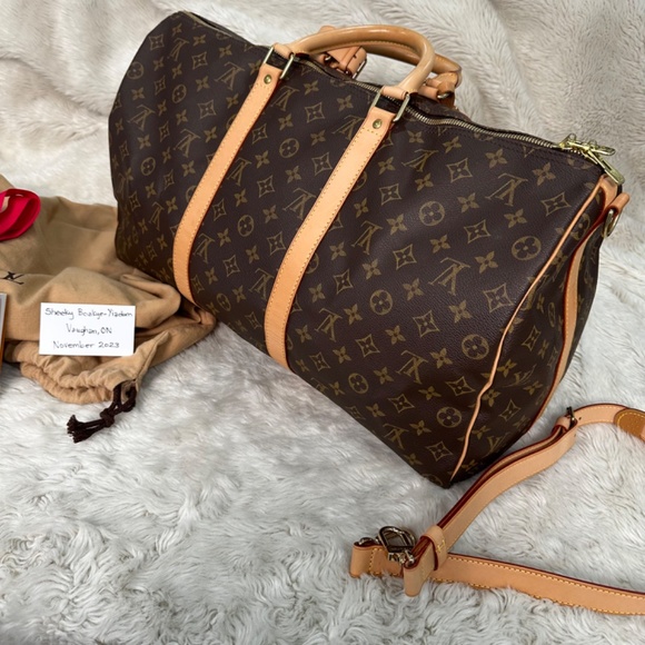 Louis Vuitton Keepall Bandoulière 50 - Picture 6 of 16